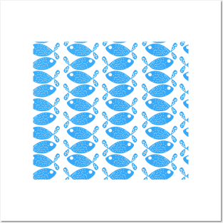 Fish Pattern Posters and Art